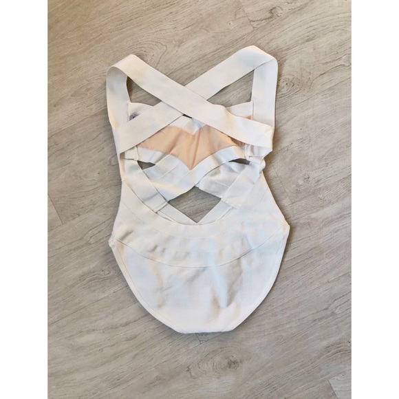 Herve Leger Cutout Bandage One Piece Bathing Suit! - Picture 6 of 6